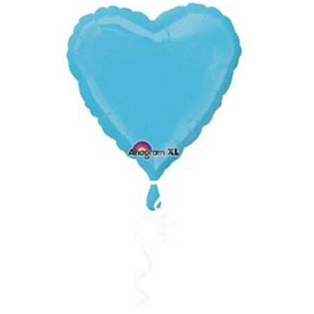 GOLDENGIFTS HX Caribbean Blue Heart Balloon GO3587151